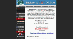 Desktop Screenshot of playmegamillions.info